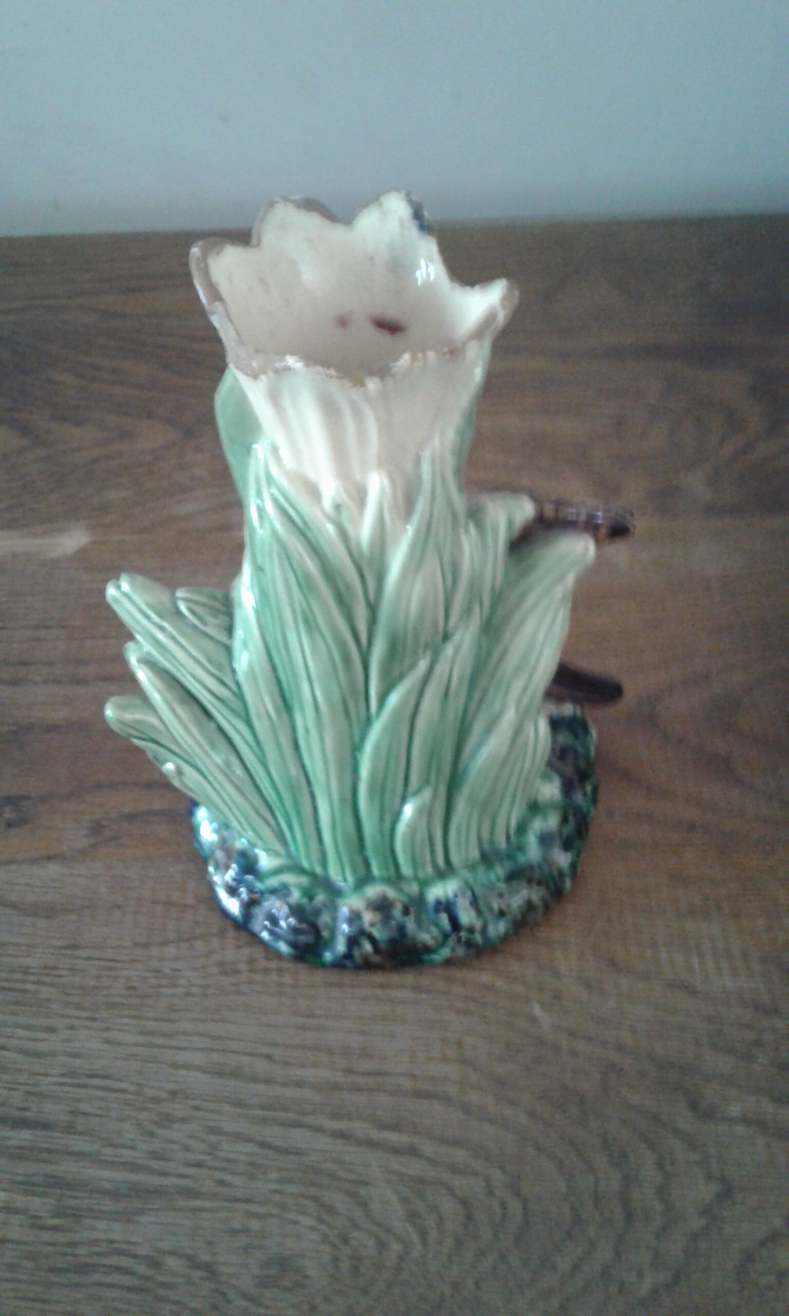 Vase from faiencerie de Saint Honoré les bains
