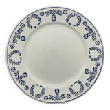 Set of 10 Nuneville flat and soup plates from 1890