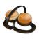 Grès du Marais - salt and pepper salt and pepper on horseshoe support