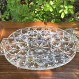 Partitioned dish for aperitif and appetizers
