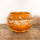 Set of 2 french glazed terracotta BIOT vases 19th century