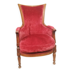 Bergère d époque  Directoire - velour