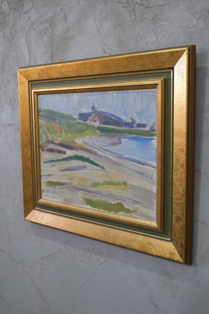 Anders A. Jonsson, Swedish landscape painting,  Oil on Canvas