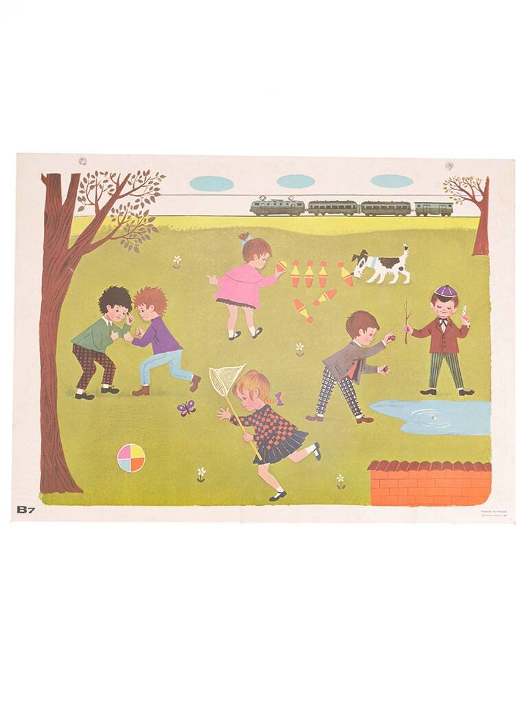 Daniel and Valérie school poster