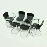 Italian Modern Dining Set by Cidue 1970s