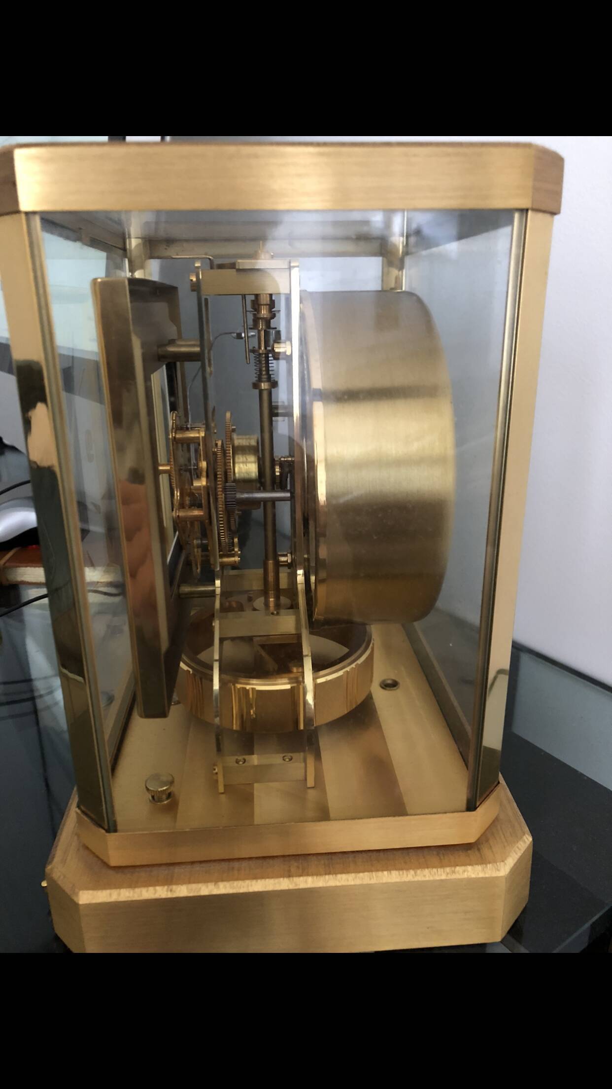 Atmos clock Jaeger Lecoultre