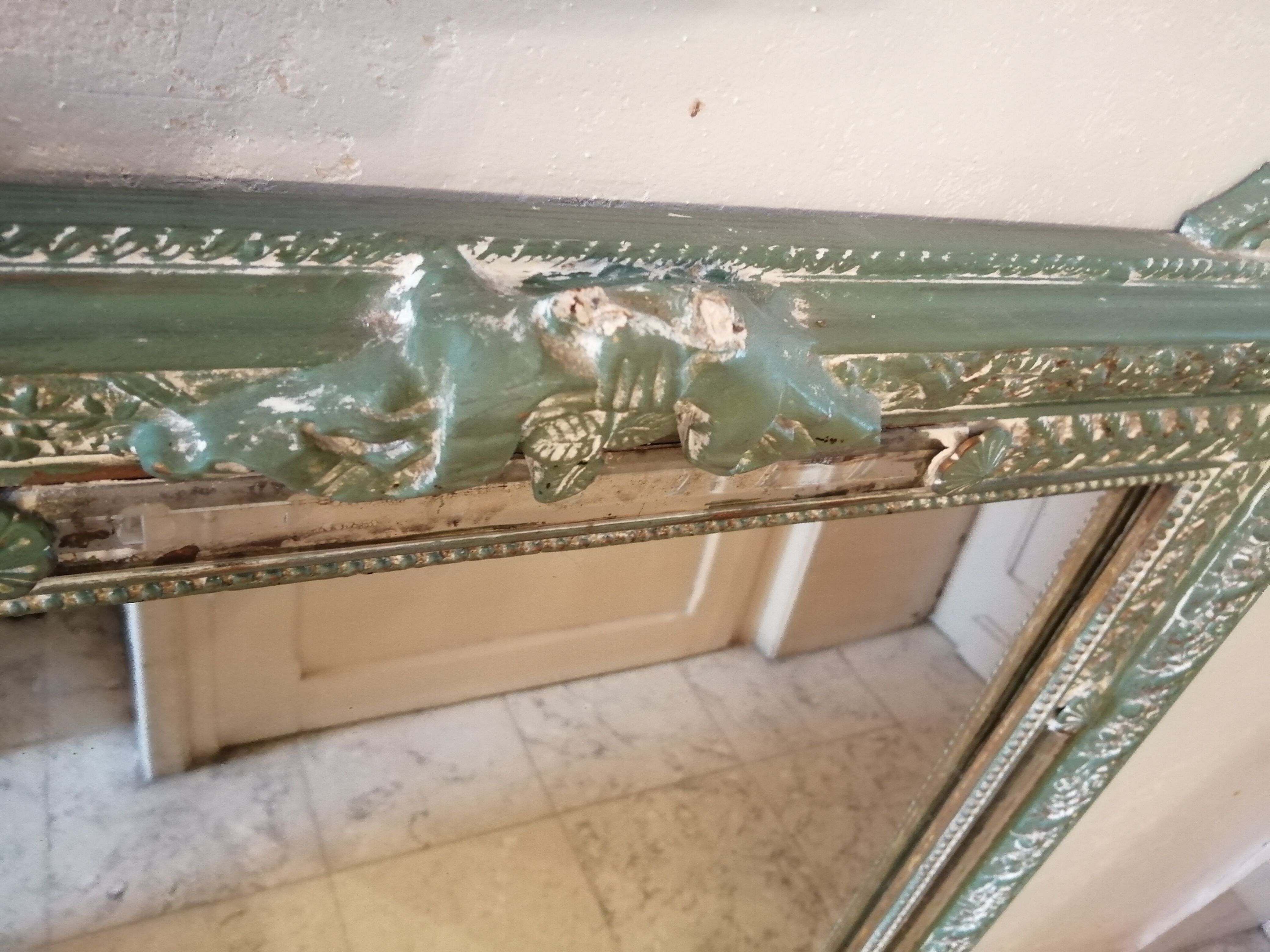 Mirror mercury flat wood