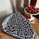 Ceramic plate, signed Le Vaucour, Vallauris