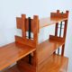 Mid-Century Italian teak bookcase / room divider AV Arredamenti 1960s