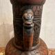 Jasba Vase 5005 - West Germany 60’s - Relief decor, Zoomorphic handles -