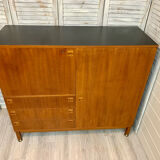 Buffet en teck André Monpoix 1960