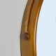 Mid-century wall mirror in teak, Italy, 1960s