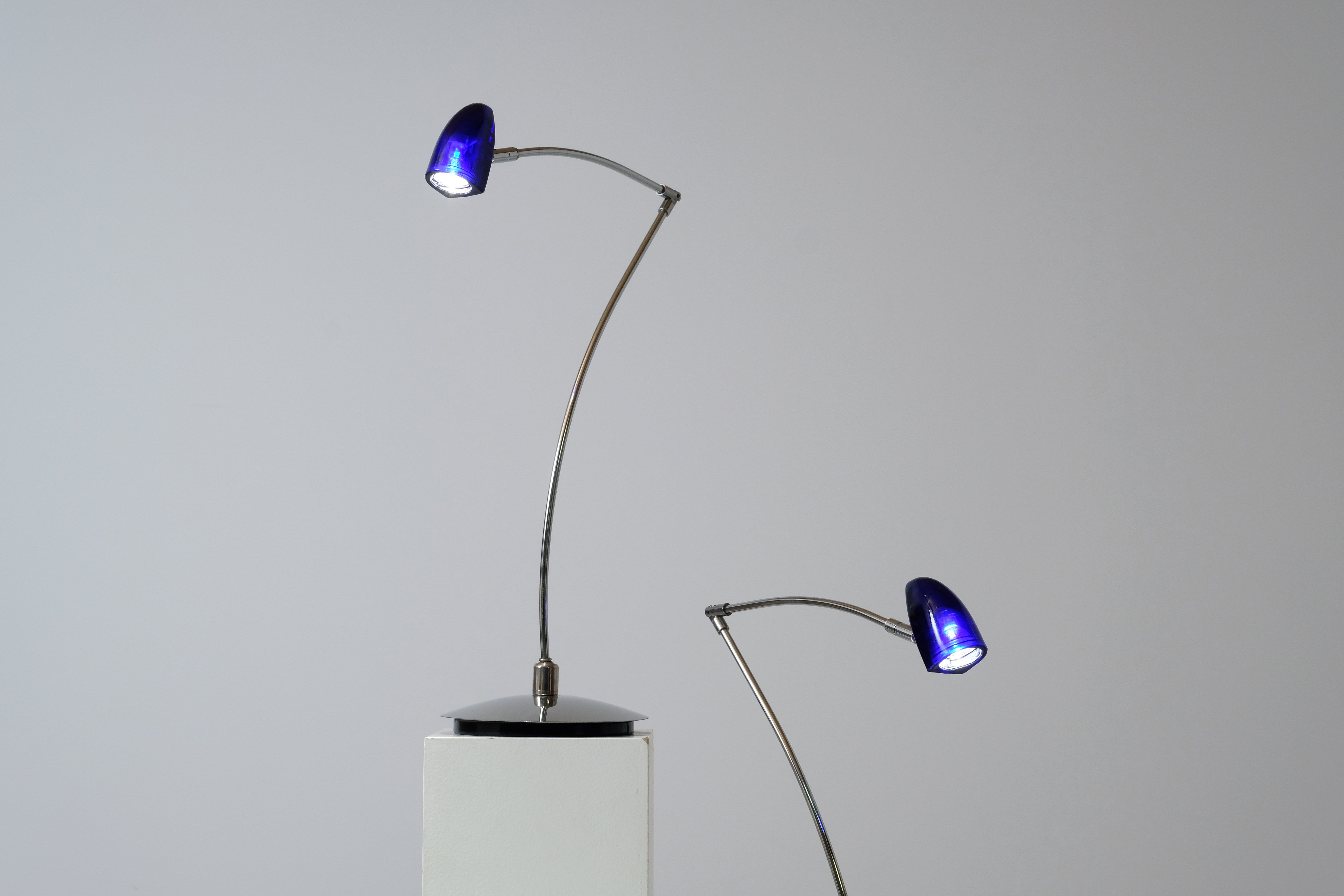 Pair of Harco Loor Design lamps 1980