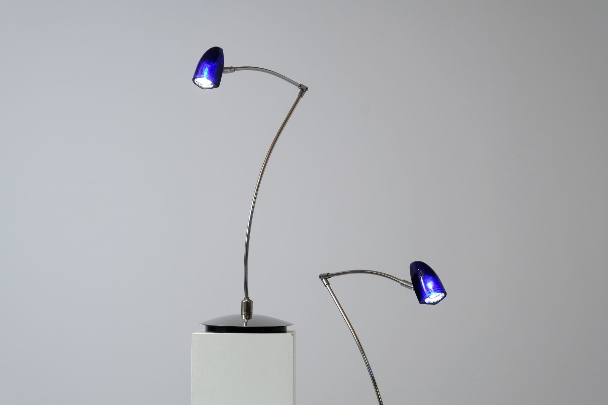 Paire de lampes Harco Loor Design 1980