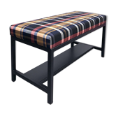 Bench in Tartan