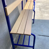 School bench locker rooms