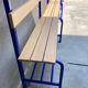 School bench locker rooms