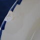 Oval flat in earthenware of Saint Amand numbered 3082 L 32 cm