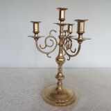 Brass chandelier 4 burners 3 branches