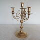 Brass chandelier 4 burners 3 branches