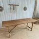 Table guinguette en boiss massif