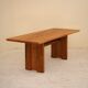 Table en orme massif, Maison Sénac, France, 1980’s