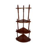 Quarter-circle shelf