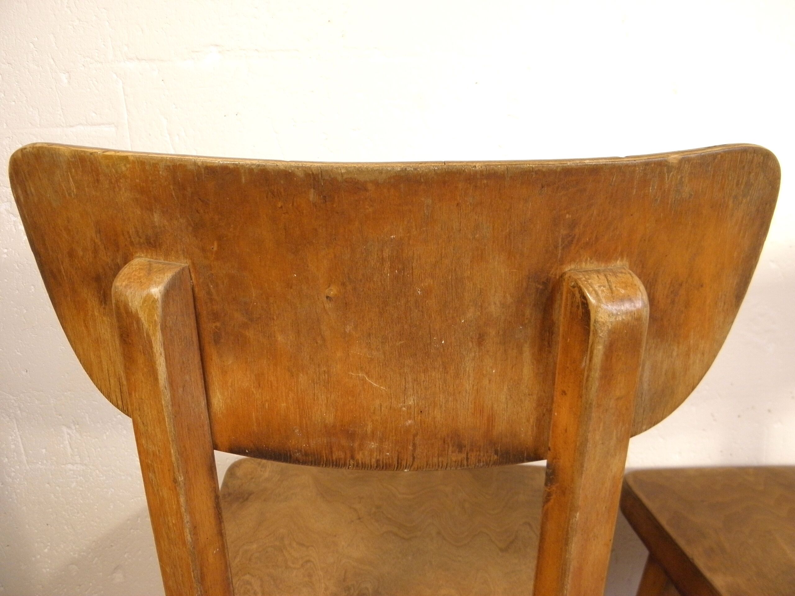 Pair of Baumann bistro chairs