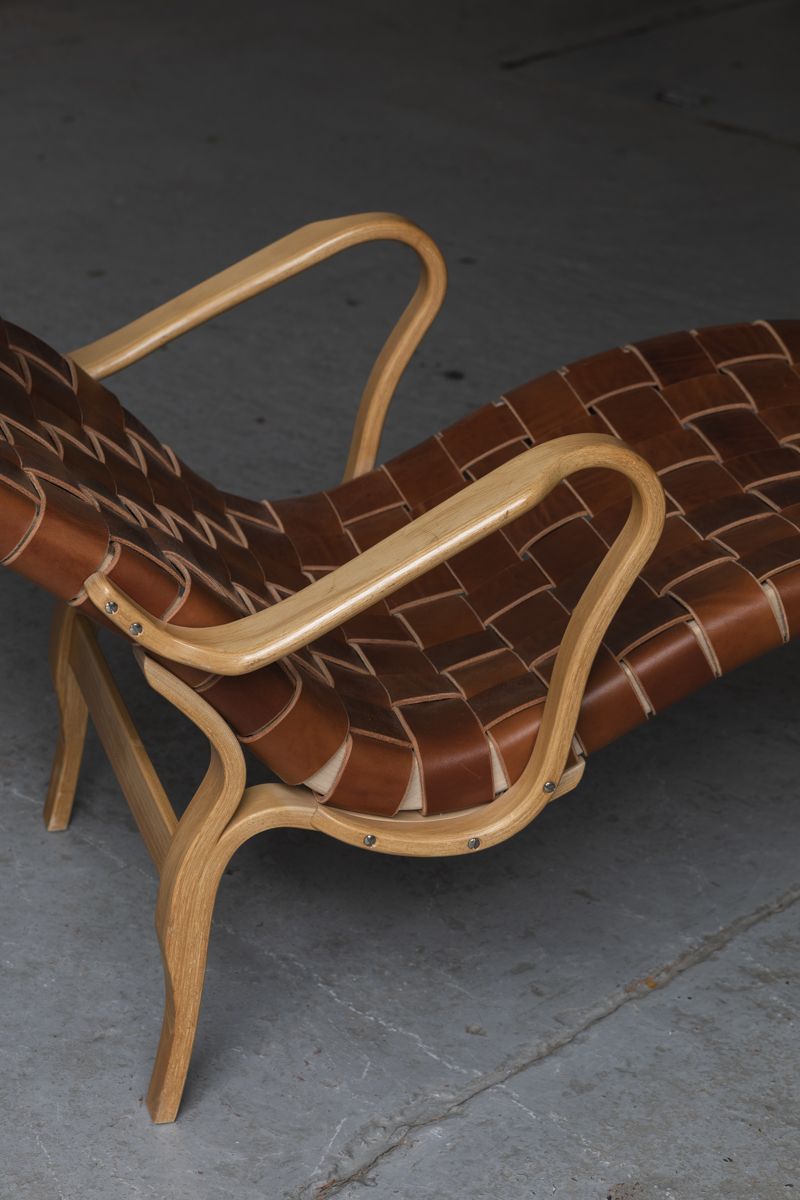 Lounge chair ‘Pernilla 3’, designed by Bruno Mathsson and produced in Sweden by DUX in the 1960’s