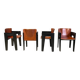Fauteuils postmodernes par Arnold Merckx pour Arco - ensemble de 4 - années 1980