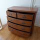 Victorian English commode (19th century) in solid wood