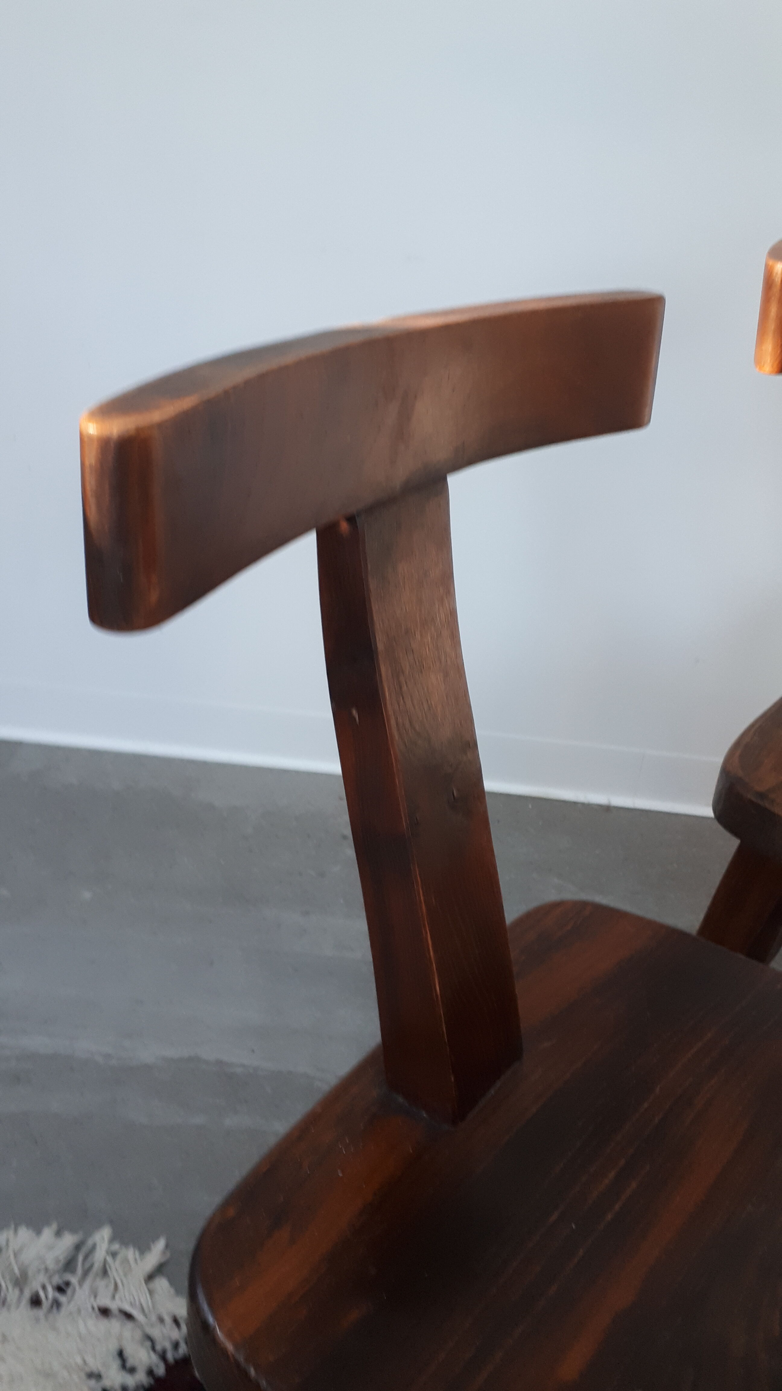 3 chairs T brutalist art of the 60s