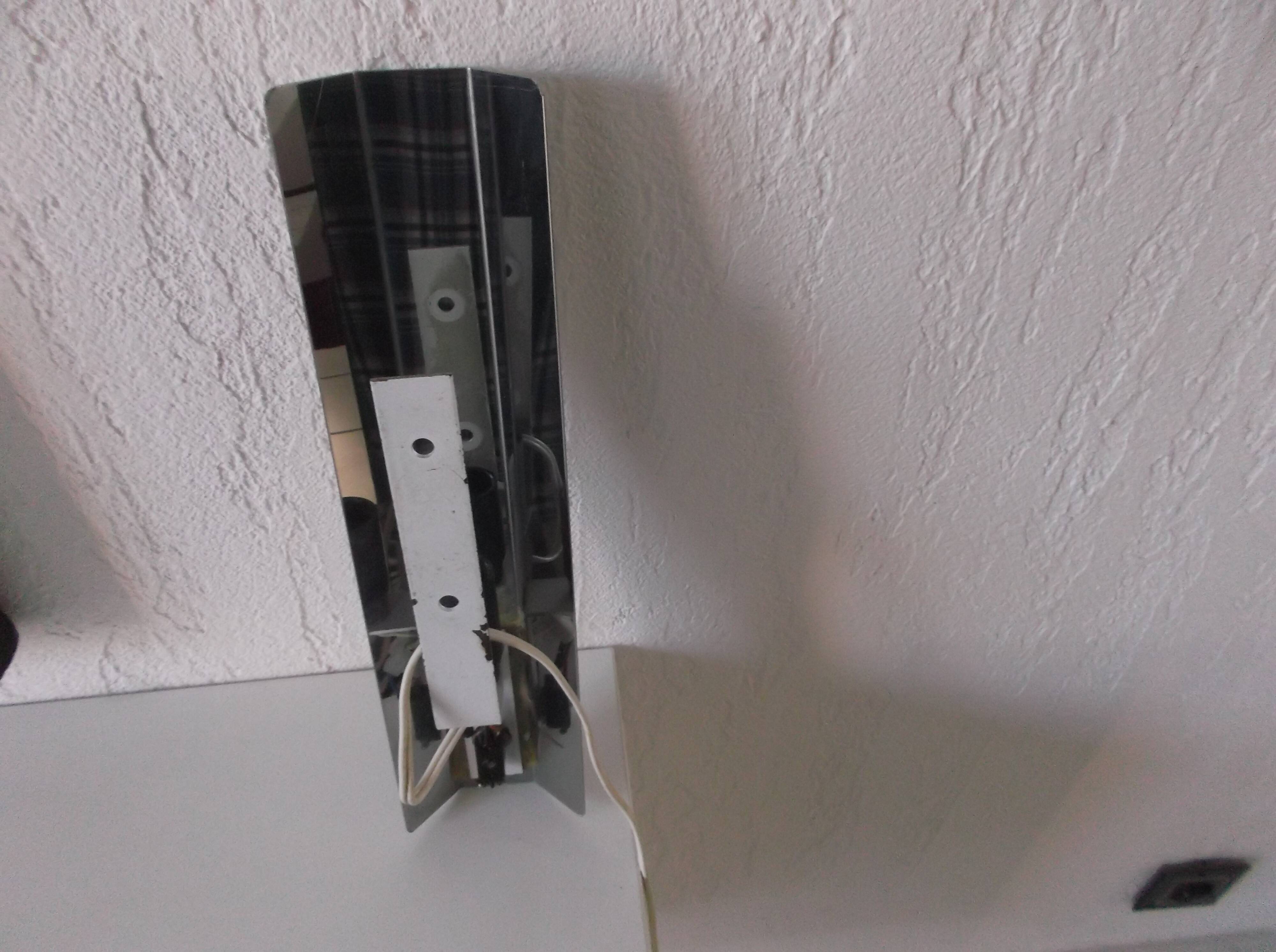 Pair of vintage chrome