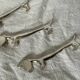 Silver dachshund knife holder