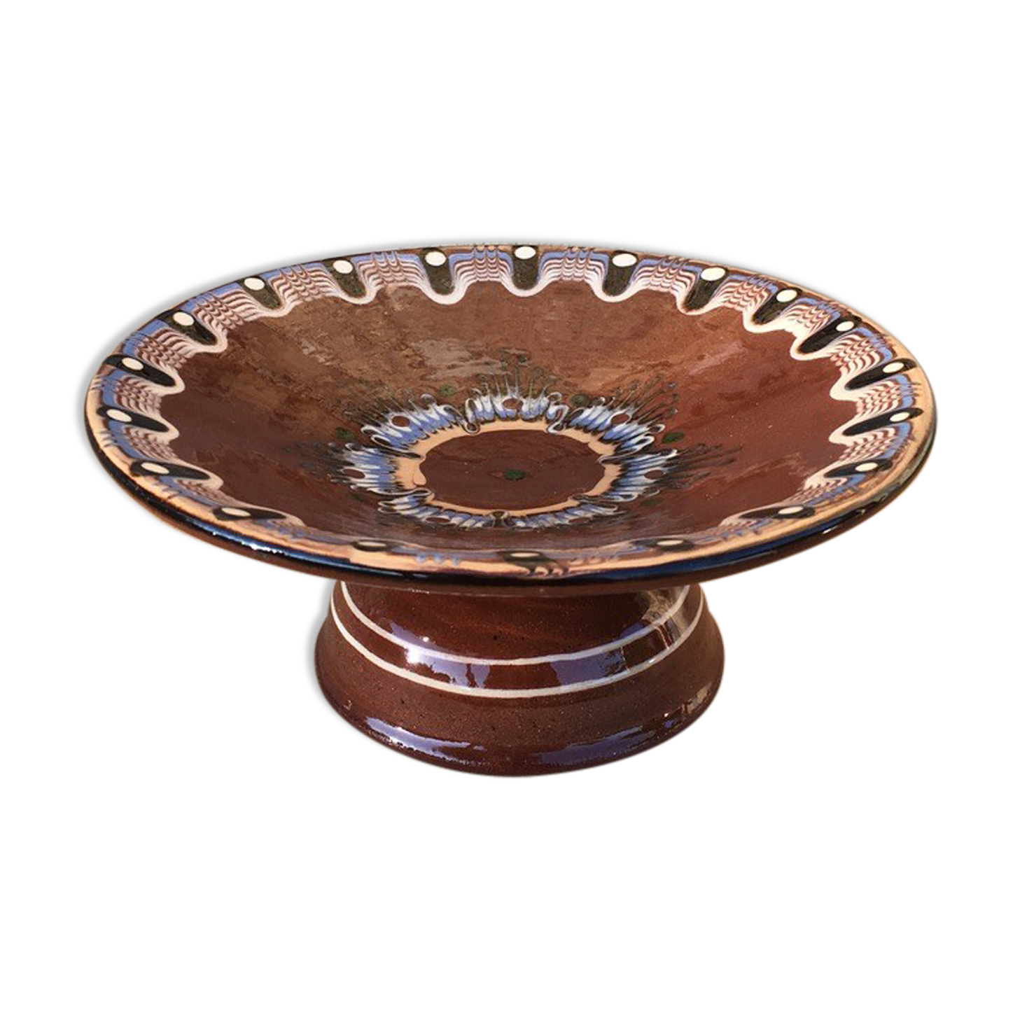 Cup Russian handicraft hand painted pattern