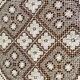 60/70 Italy fashion table made hand woven embroidered