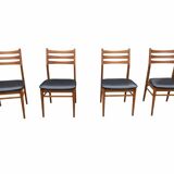 4 Scandinavian chairs from the 1960s