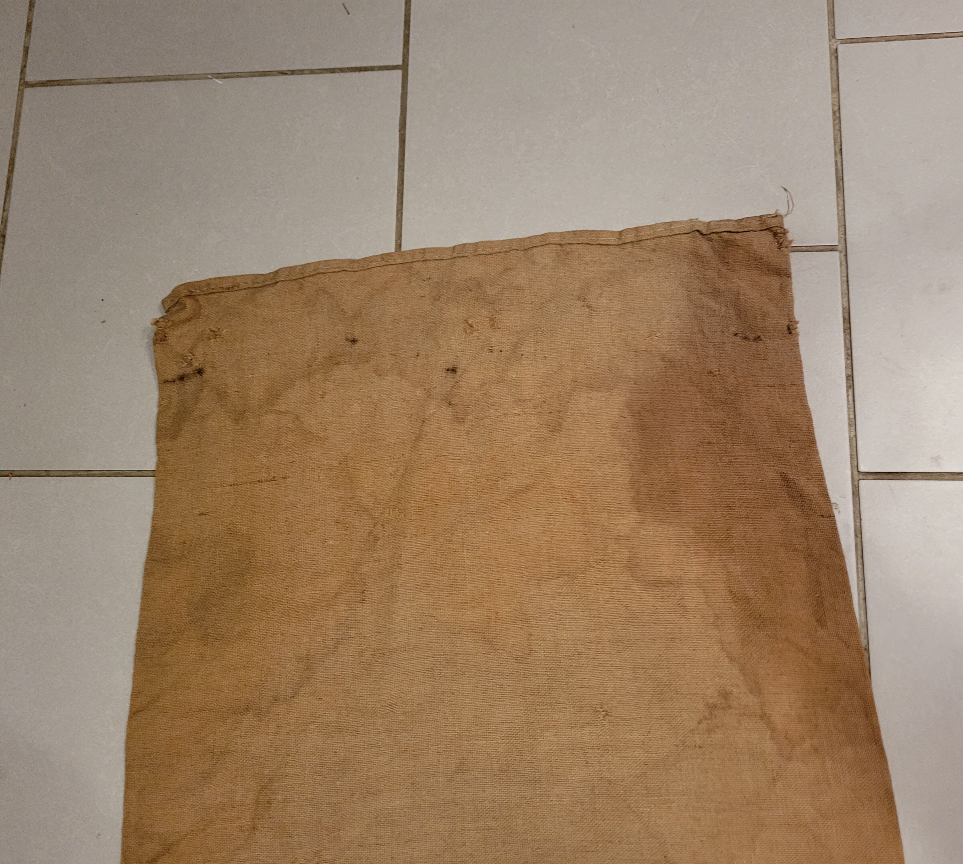 Sac en toile de jute Coopérative agricole de la Mayenne