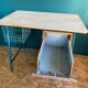 Bureau fer et bois