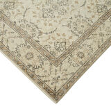 Handmade Wool Oriental Beige Rug 167 cm x 281 cm - 36758