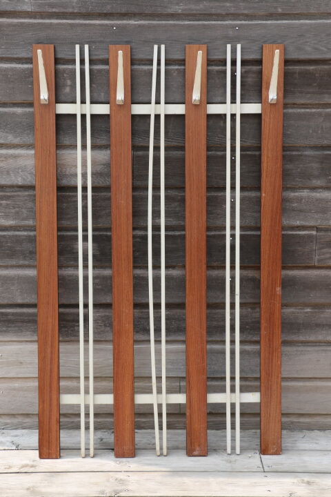 Claustra wall coat rack 1960