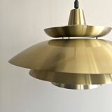 Vintage suspension by Bent Nordsted for Lyskaer, Denmark, 1960s.
