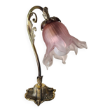 art nouveau bronze lamp