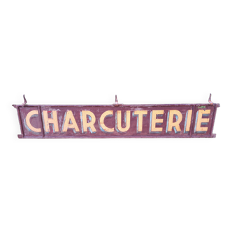 Vielle ancienne de charcuterie