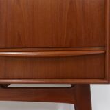 Teak Highboard by Svend Aage Madsen for K. Knudsen & Søn 1950s