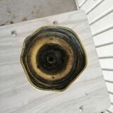 Bougeoir en laiton avec poussoir