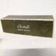 Set of 4 Christofle salt cellars - Glass and solid silver