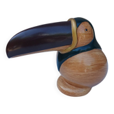 Ceramic toucan decoration