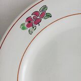 Set of 2 Salins flat plates, water lily