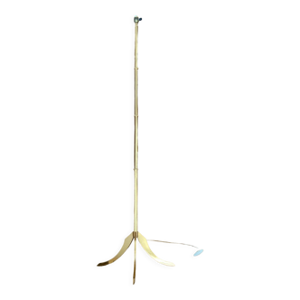 Brass floor lamp